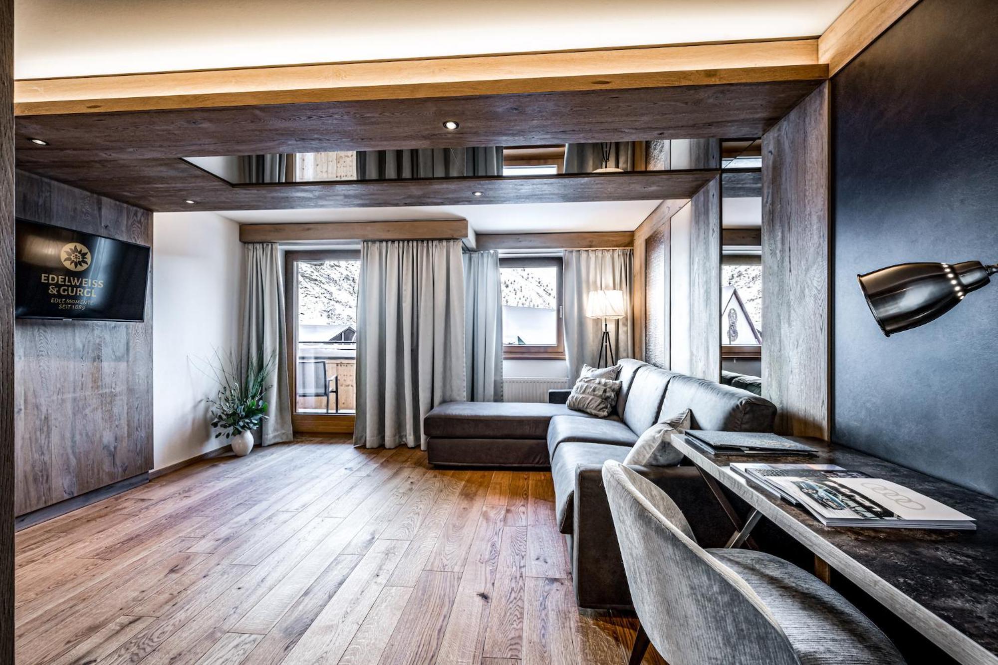 Hotel Edelweiss & Gurgl Обергургл Стая снимка