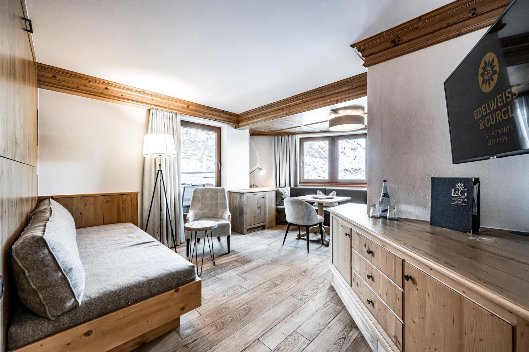 Hotel Edelweiss & Gurgl Обергургл Стая снимка