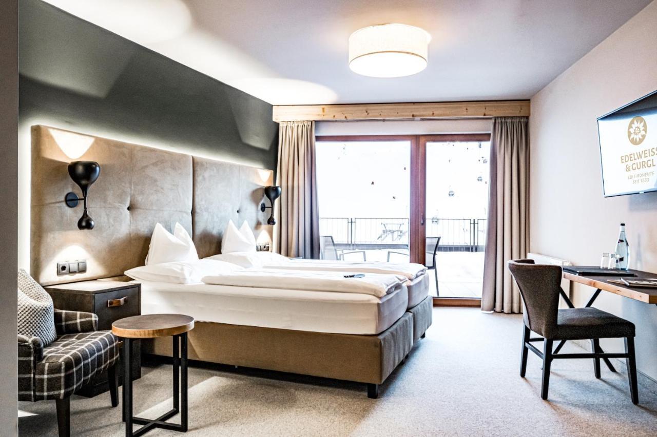 Hotel Edelweiss & Gurgl Обергургл Стая снимка