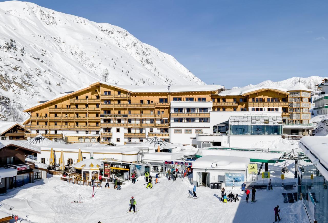 Hotel Edelweiss & Gurgl Обергургл Екстериор снимка